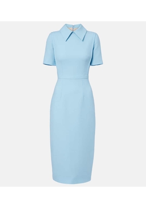 Emilia Wickstead Valletta wool cocktail dress