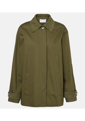 Proenza Schouler Angela herringbone cotton jacket