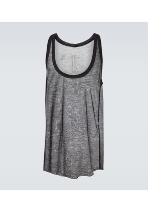 Rick Owens Wool-blend tank top
