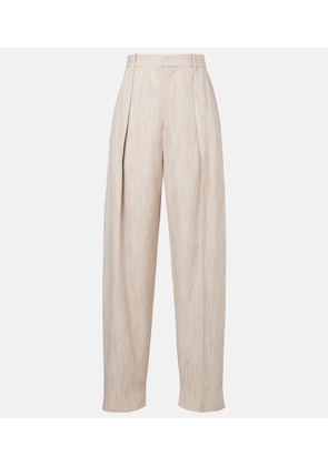 Bottega Veneta High-rise tapered pants