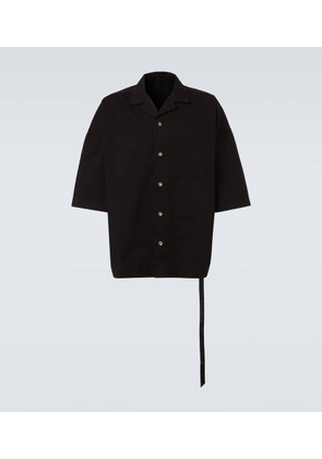 Rick Owens Magnum Tommy oversized cotton twill shirt