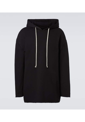Rick Owens Cotton jersey hoodie