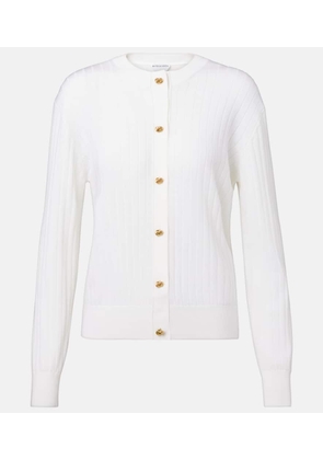 Bottega Veneta Knot ribbed-knit wool cardigan