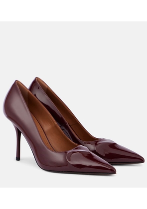 Alaia Le Cour 90 patent leather pumps