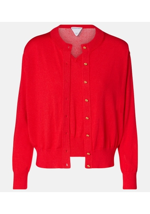 Bottega Veneta Knot sweater vest and cardigan set