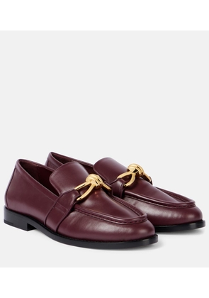 Bottega Veneta Astaire Knot leather loafers