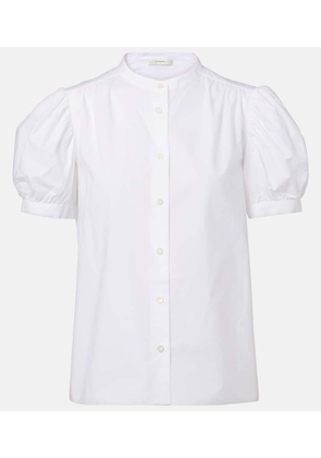 Frame Gathered cotton top