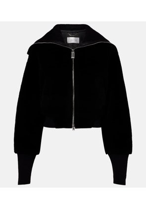 Victoria Beckham Shearling bomber jacket