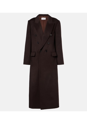 Victoria Beckham Double-breasted wool and cashmere coat