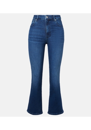 Frame Reboot Crop high-rise bootcut jeans