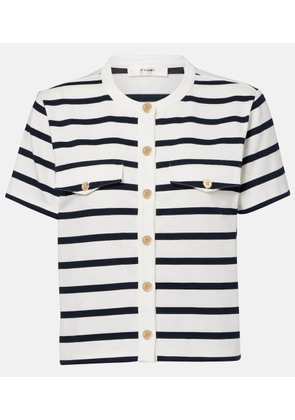 Frame Striped cotton top