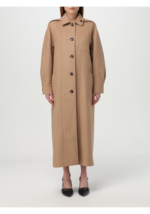 Coat MAX MARA Woman color Brown