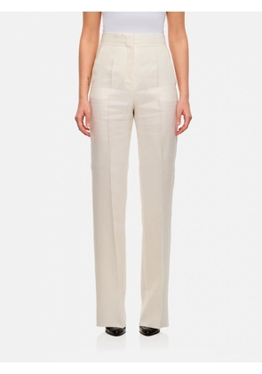 Pants MAX MARA Woman color White
