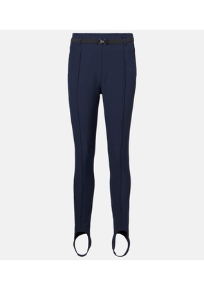 Toni Sailer Theodora belted stirrup ski pants