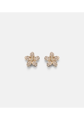 Sydney Evan 14kt gold earrings with diamonds