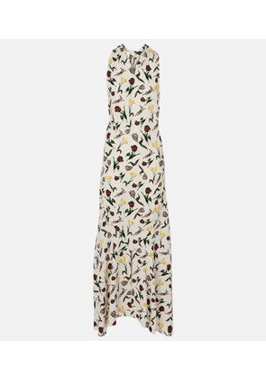 Marni Floral poplin maxi dress