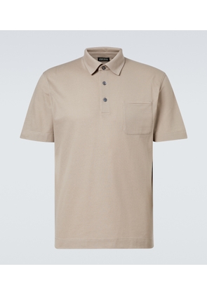 Zegna Cotton polo shirt