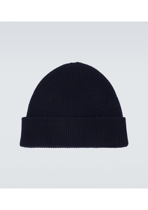 Zegna Ribbed-knit cashmere beanie