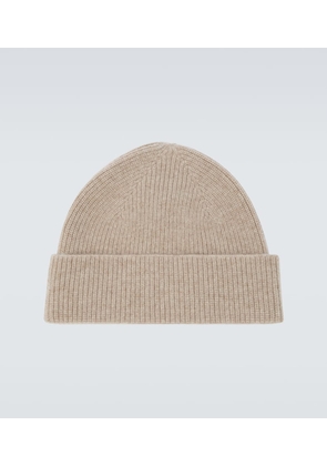 Zegna Ribbed-knit cashmere beanie
