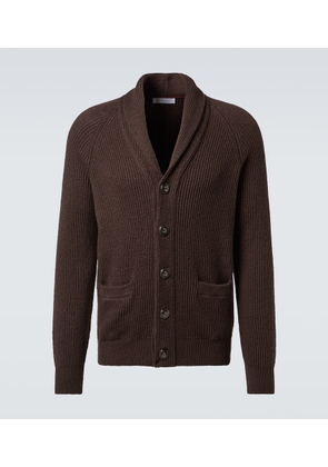 Brunello Cucinelli Cotton ribbed-knit cardigan