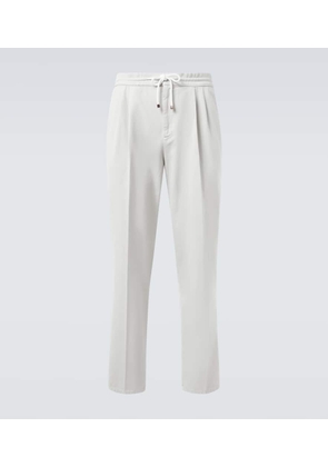Brunello Cucinelli Cotton corduroy slim pants