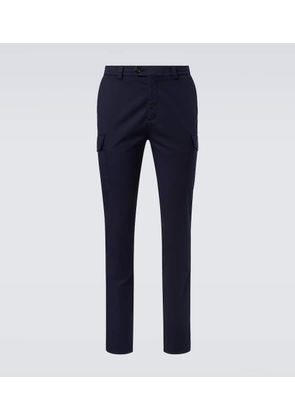 Brunello Cucinelli Cotton-blend slim pants