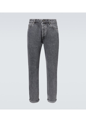 Brunello Cucinelli Mid-rise slim jeans