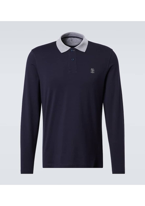 Brunello Cucinelli Cotton polo sweater