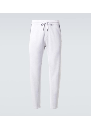 Brunello Cucinelli Cotton-blend jersey sweatpants
