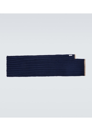 Brunello Cucinelli Ribbed-knit cashmere scarf