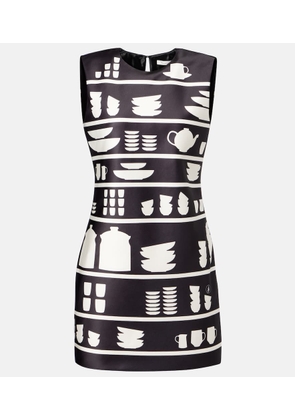 JW Anderson Mini Shift printed minidress