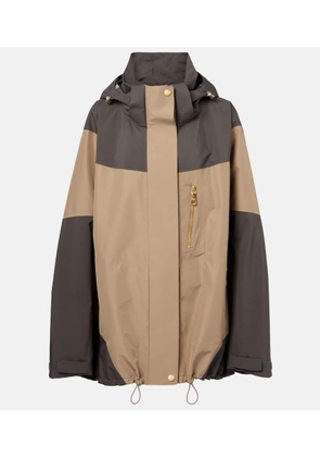 Prada Colorblocked oversized jacket