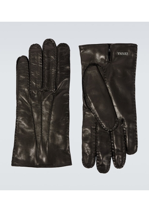 Zegna Leather gloves