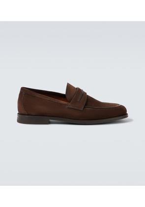 Zegna Suede loafers