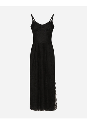 Dolce & Gabbana Abito - Woman Dresses Black Lace 46