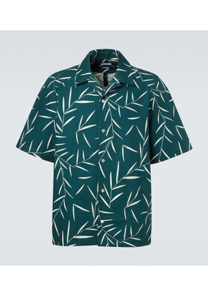 Jacquemus Fonccio printed cotton bowling shirt