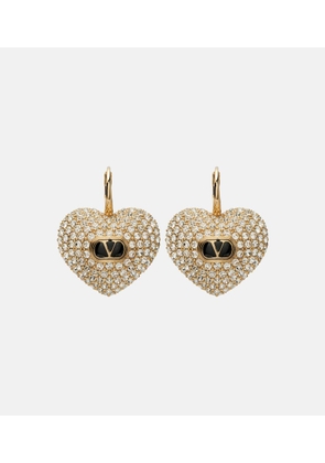Valentino Cour Royale crystal-embellished earrings