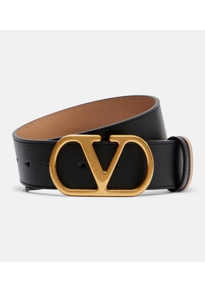 Valentino Garavani VLogo 40 reversible leather belt