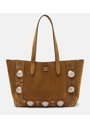 Valentino Garavani Nellcote Medium suede tote bag