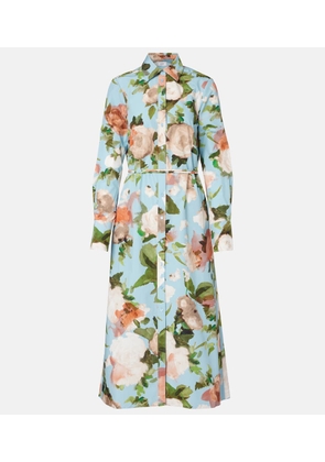 Erdem Floral shirt dress