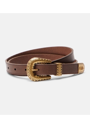 Valentino Garavani VLogo leather belt