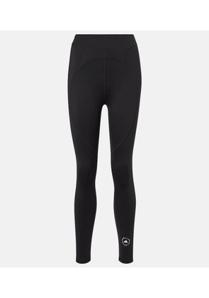 Adidas by Stella McCartney Cropped high-rise leggings