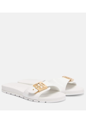 Tory Burch Double T slides