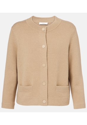 Vince Shrunken wool and cashmere cardigan