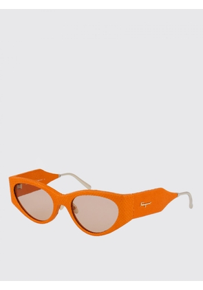 Sunglasses FERRAGAMO Woman color Orange