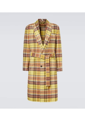 Prada Checked cotton coat