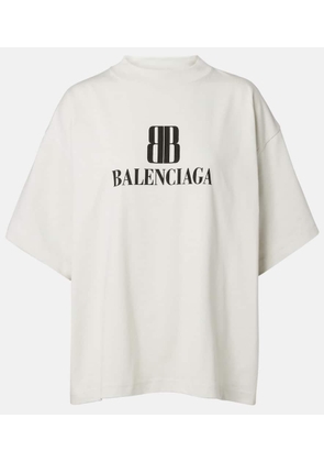 Balenciaga Logo cotton jersey T-shirt
