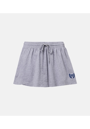 Balenciaga Laurel cotton jersey miniskirt