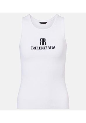 Balenciaga Nano BB knitted tank top