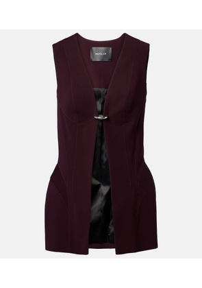 Mugler Padded vest